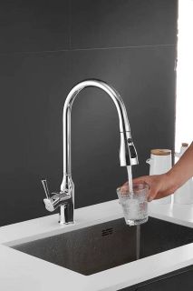 Смеситель для кухни Shevanik S163 хром