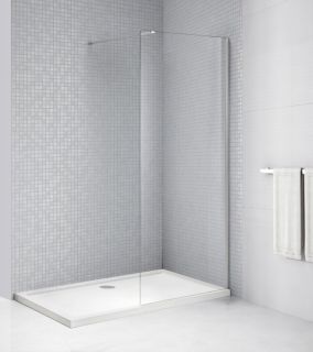 Душевая перегородка Cezares LIBERTA-L-1-80-GR-Cr