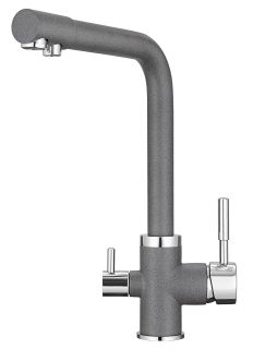 Смеситель Granula для кухни GR-2015 графит