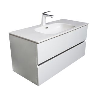 Тумба под раковину Armadi Art Vallessi 120см белый 837-120-W
