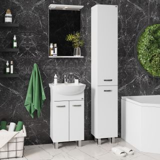 Зеркало с подсветкой Onika Коралл 204501 45см белый