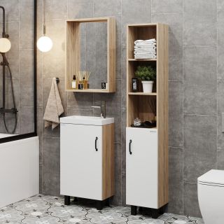 Зеркало Onika Тимбер 204803 48см дуб сонома