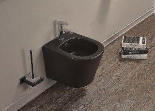 Биде CeramaLux 5330MB подвесное черное