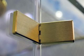 Душевая дверь Cezares Bellagio 140см брашированное золото BELLAGIO-B-12-140-C-BORO