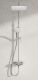 Душевая стойка Kludi Cockpit Explorer с термостатом хром 8005005-00