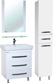 Тумба под раковину Bellezza Рокко 70см белый 00000010160