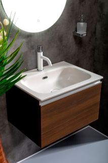Тумба под раковину Armadi Art Vallessi 60см дуб тёмный 837-060-D