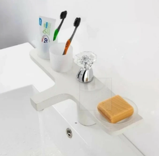 Смеситель для раковины Gappo G1096-8 белый