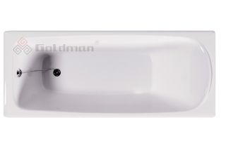 Ванна чугунная Goldman Loft LF17070 170x70см с ножками