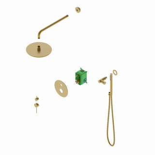 Душевой комплект Timo Saona SX-2369/17SM золото матовое