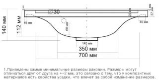 Мебельная раковина Andrea Elen 90 см белый