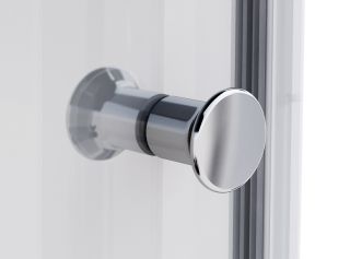 Душевой уголок Agger A01-100TCR/G без поддона 100х100, стекло прозрачное