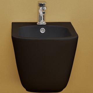 Биде подвесное Kerasan Tribeca 512531 Черное матовое