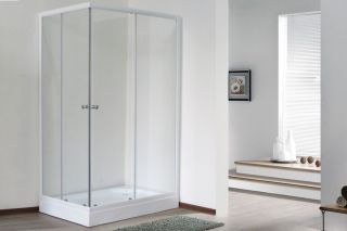 Душевой уголок Royal Bath HPD 100x90см белый RB9100HPD-T