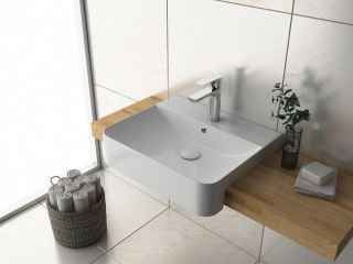 Раковина ISVEA Sott Aqua 10SQ51058SV  белая