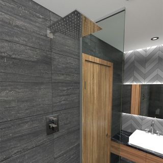 Встраиваемый смеситель для ванны Paini Dax 84CR691TH с термостатом хром