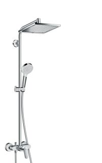 Душевая стойка Hansgrohe Crometta E 240 1jet Showerpipe 27284000