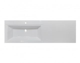 Эстет Dallas раковина для установки над стиральной машинкой 150 см левая