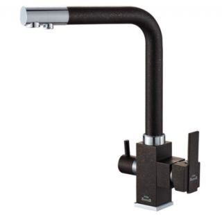 Смеситель для кухни ZORG Steel Hammer SH 805 BLACK CR