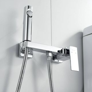 Гигиенический душ со смесителем Shevanik S9605-1 хром