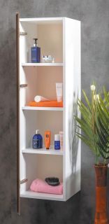 Пенал Armadi Art Capolda 120см белый + ручка дерево 849-120-WW