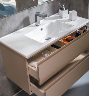 Тумба под раковину Armadi Art Capolda 100см латте 849-100-LA