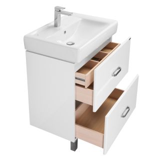 Тумба под раковину Акватон Америна 80см белый 1A169401AM010