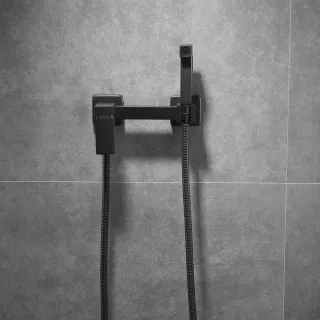 Гигиенический душ со смесителем Shevanik S137H чёрный