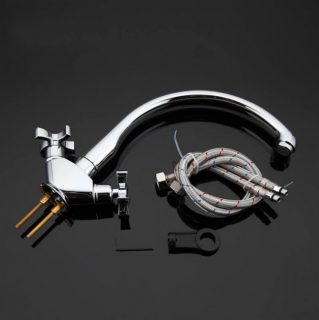 Смеситель для кухни Gappo G4143 хром