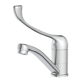 Смеситель для раковины Lemark Project LM4637C с локтевой рукояткой хром