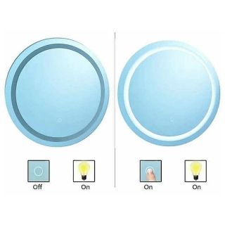 Зеркало с подсветкой Gappo G603 60 см сенсорный выключатель