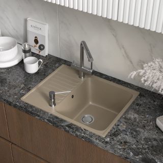 Мойка кухонная Reflexion Prima 60-BE RF0460BE бежевый