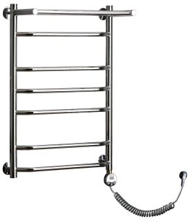 Электрический полотенцесушитель Тругор Браво 3 П с полкой 80x50см хром Браво3/элТЭН8050П