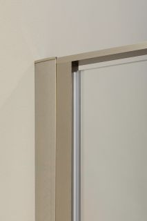 Душевая дверь Allen Brau Priority 140 3.31011.BA профиль Серебро брашированное