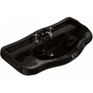 Раковина Kerasan Retro 105004 nero*1 белая 100 см
