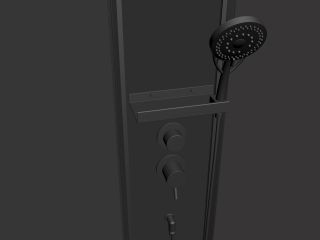 Душевая кабина Timo Premium Ilma Black ILMA-901 B 100 x 100 см