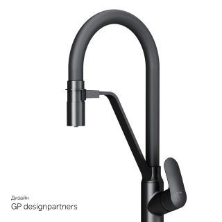 Смеситель для кухни Am.Pm Like F8007822 Черный