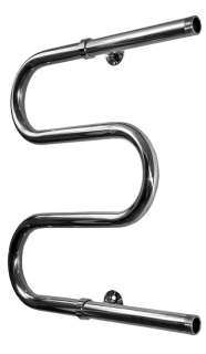 Водяной полотенцесушитель Тругор М1 с креплениями 50x50см хром М1/5050s