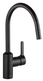 Смеситель для кухни Kludi Bingo Star чёрный матовый 428513978