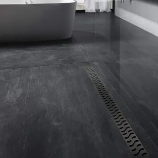 Душевой лоток Milleau Level M750LB 75 см черный