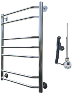 Электрический полотенцесушитель Тругор Браво 3 80x60см хром Браво3/элТЭН8060