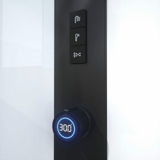 Душевая кабина Black and White Galaxy G8036 100x100 8036000 с гидромассажем