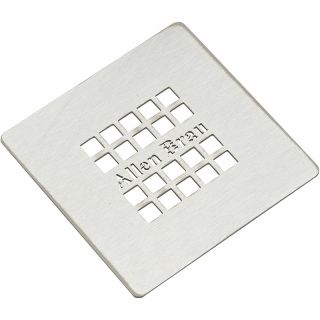 Накладка для сифона Allen Brau Priority 8.310N1-BA серебро браш 100х100