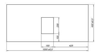Столешница под раковину Allen Brau Infinity 100 1.21012.GR-S Графит структ