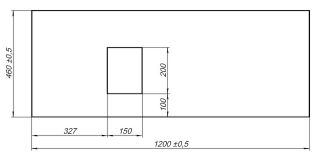 Столешница под раковину Allen Brau Infinity 120 L 1.21015.B Беж