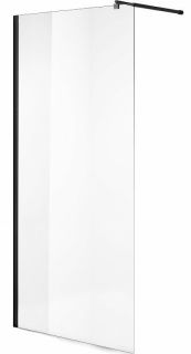 Душевая перегородка Niagara NG-683-90BLACK 90см чёрный/прозрачное