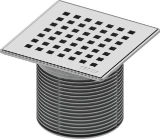 TECE Декоративная решетка TECEdrainpoint S 150 мм в стальной рамке 3660008