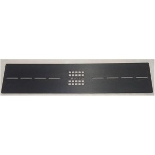 Накладка для сифона Allen Brau Infinity 8.210N4-BBA черный браш 120х90