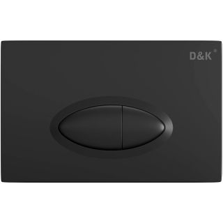 Клавиша смыва DQ Rhein Marx DB1399025 Черная матовая