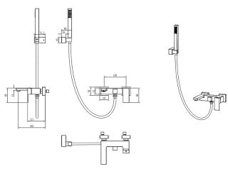 Держатель лейки 473-MG